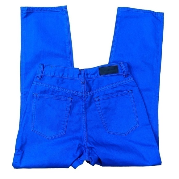 Neon Blonde NWT Size 26 Blue Lake Jean High Rise Distressed Button Fly “Cara” - Picture 6 of 10